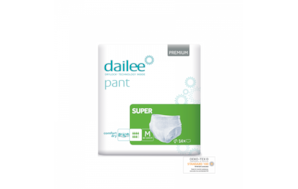 FRALDA CUECA DAILEE PREMIUM SUPER T.M EMB.14UNIDADES 7G